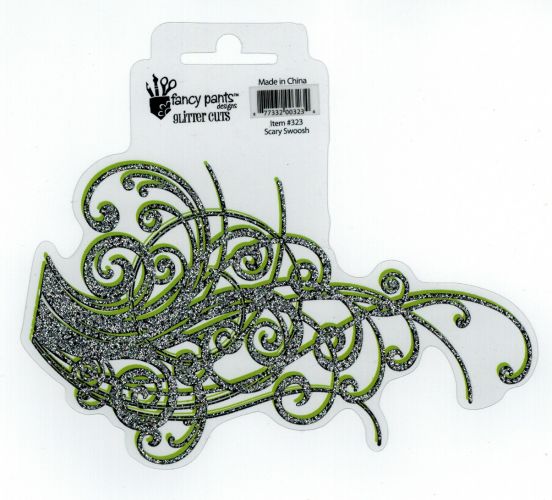 Fancy Pants - Glitter Cuts - Scary Swoosh 323